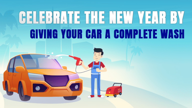 Celebrate the New Year by Giving Your Car a Complete Wash